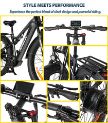 PASELEC TX29 1500W Peak Dual Motor 27.5"*3.0 eMTB