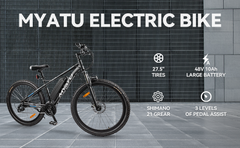 Myatu 27.5 Inch Electric Mountain Bike