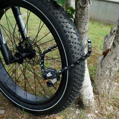 Ebike Folding Lock Foldable Bike Chain Composite Steel Lock Bracket